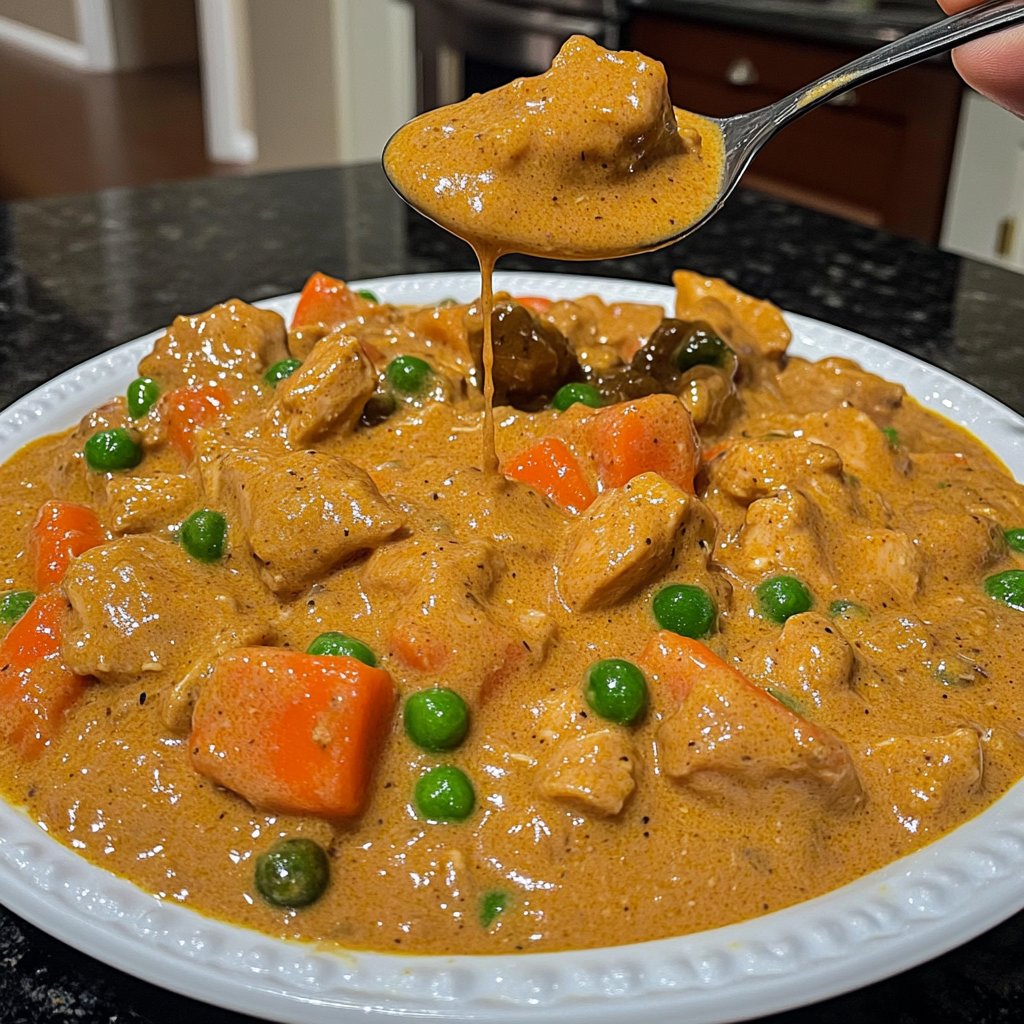 Creamy Slow Cooker Chicken Curry