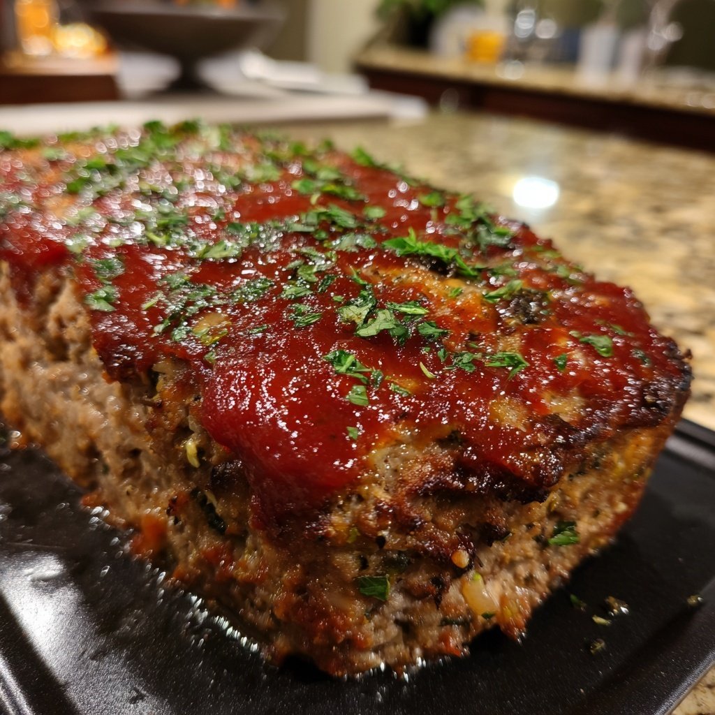 Simple Meatloaf Dinner