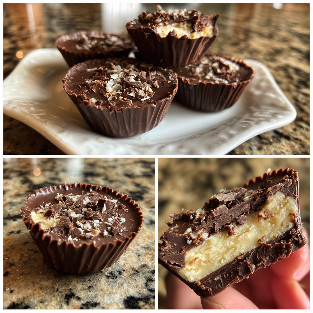 Homemade Reese’s Cups with Coconut