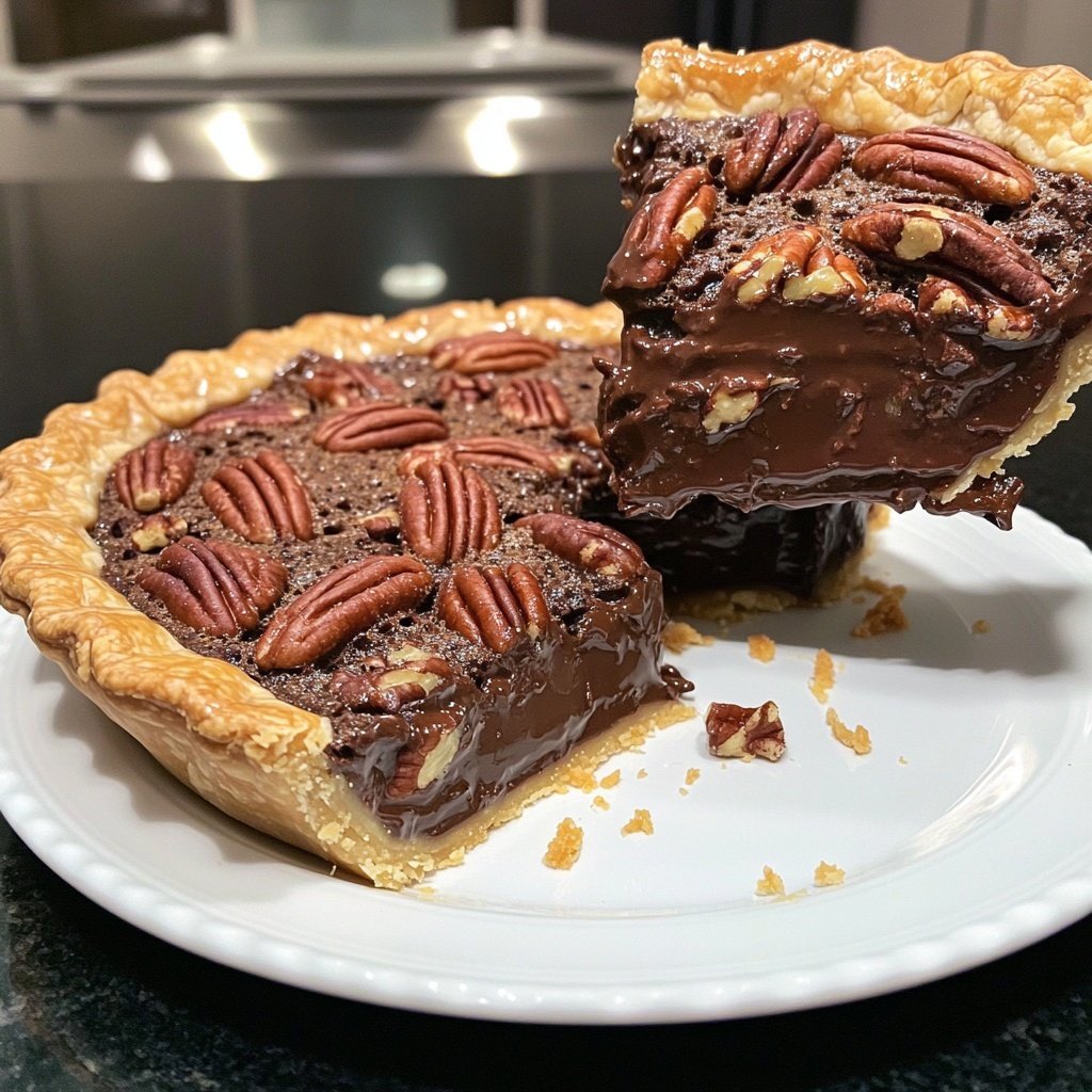 Texas Chocolate Pecan Pie