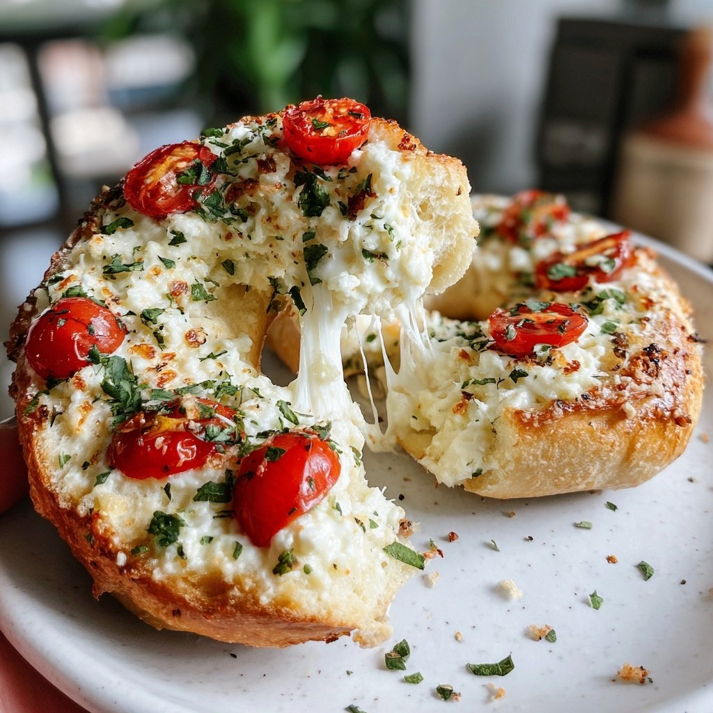 High Protein Cottage Cheese Bagels