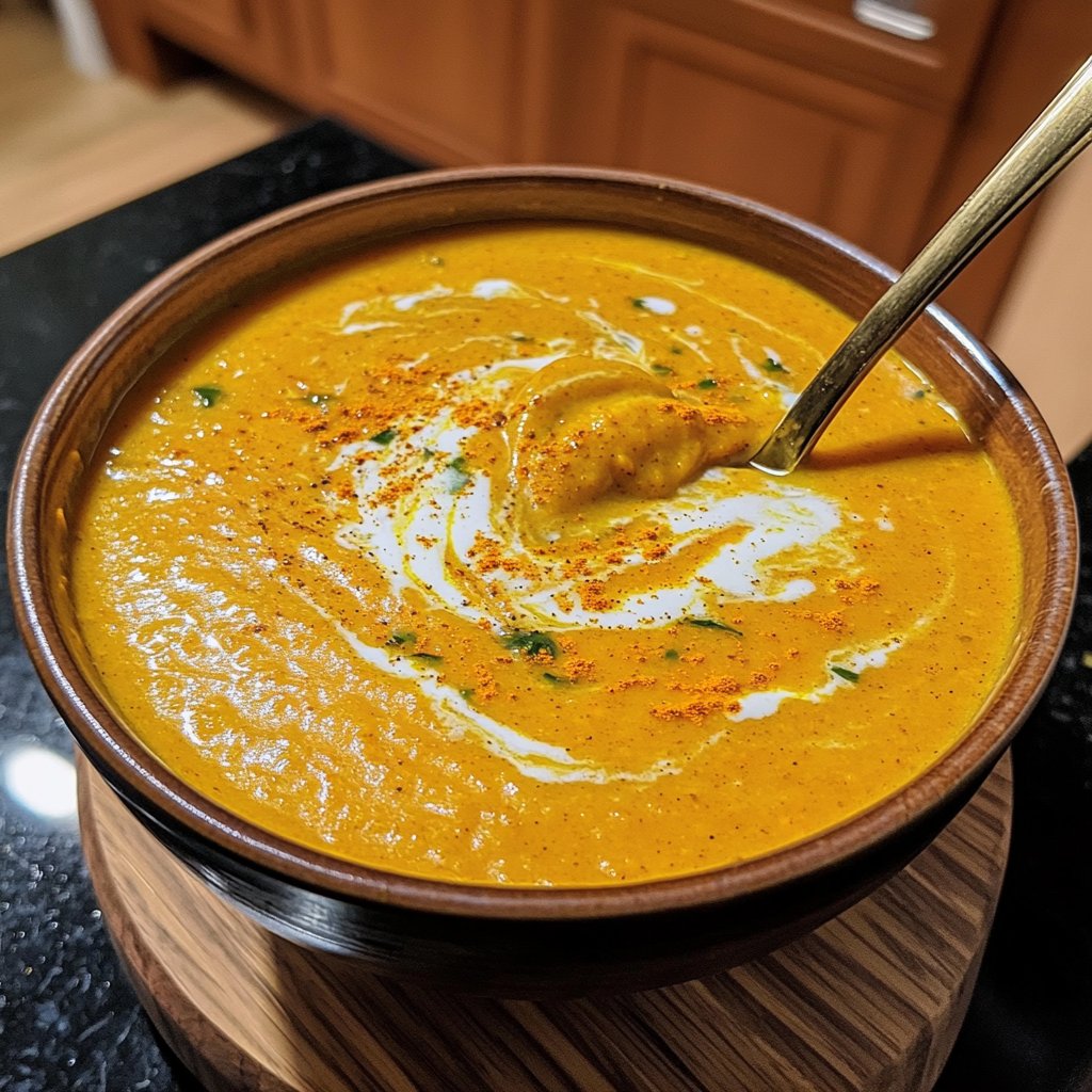 Squash Soup with Turmeric
